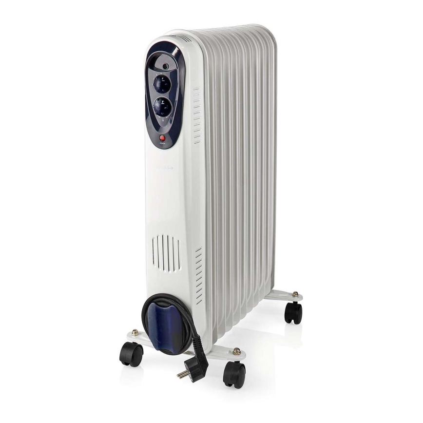 Portable oil heater with 11 ribs 1000/1500/2500W/230V