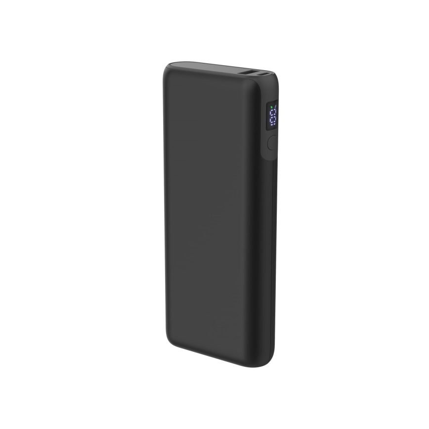 Power bank med LED display Power Delivery 20000 mAh/65W/3,7V svart