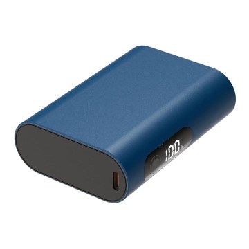 Power bank Power Delivery 10000 mAh/22,5W/3,7V blå