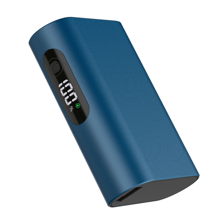 Power bank Power Delivery 10000 mAh/22,5W/3,7V blå