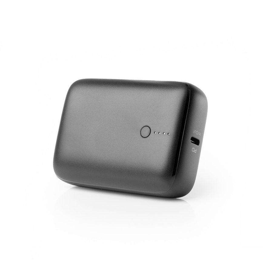 Power bank Power Delivery Compact 10000 mAh/22,5W/3,7V svart
