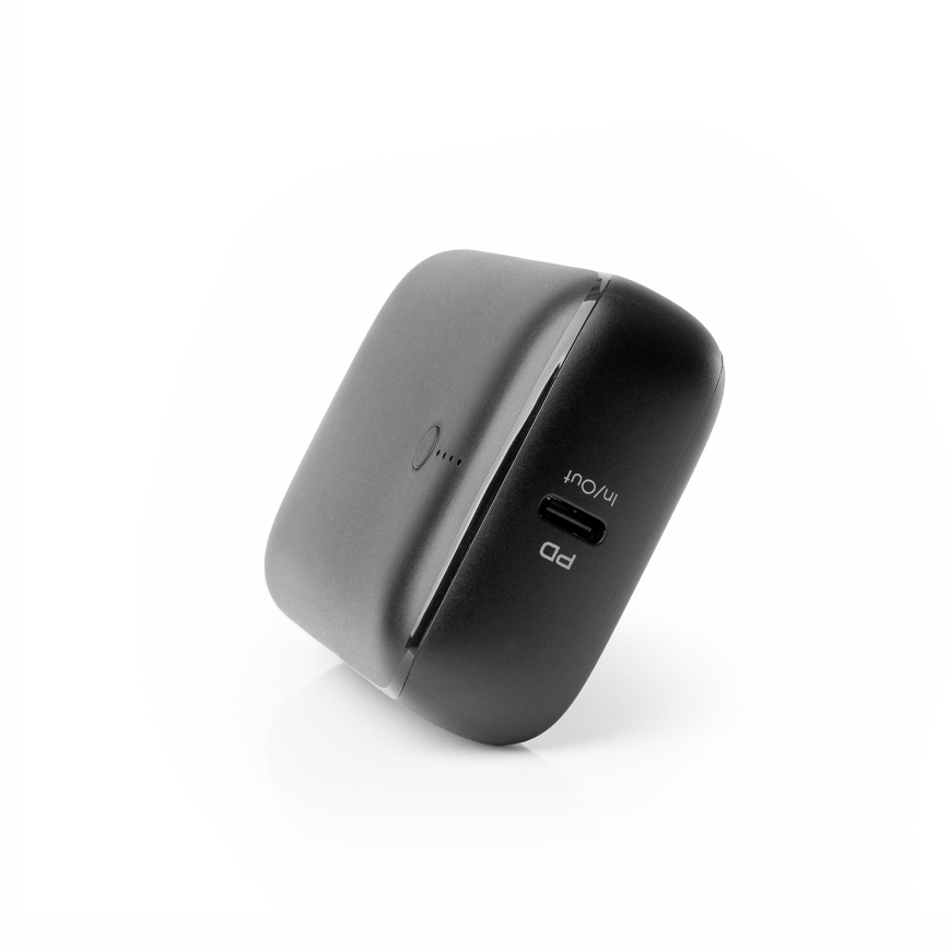 Power bank Power Delivery Compact 10000 mAh/22,5W/3,7V svart
