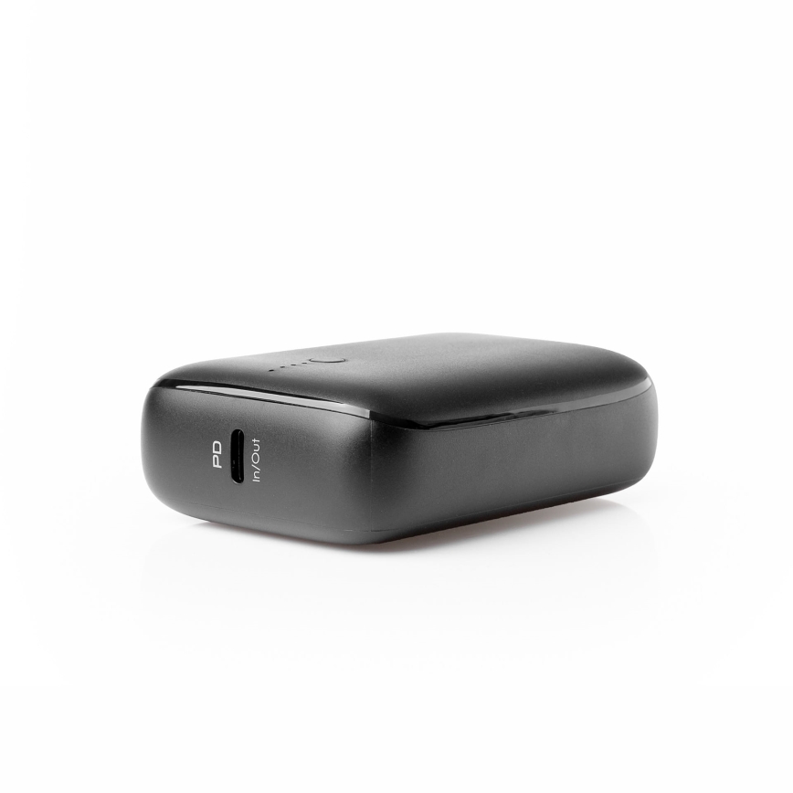 Power bank Power Delivery Compact 10000 mAh/22,5W/3,7V svart