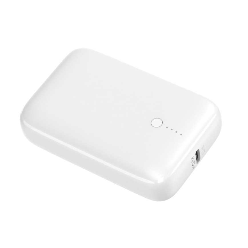 Power bank Power Delivery Compact 10000 mAh/22,5W/3,7V vit