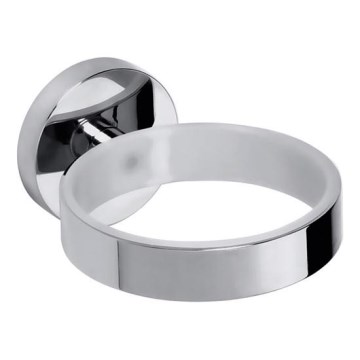 Praktisk hållare för hårtork OMEGA 8 x 5,5 cm, silver
