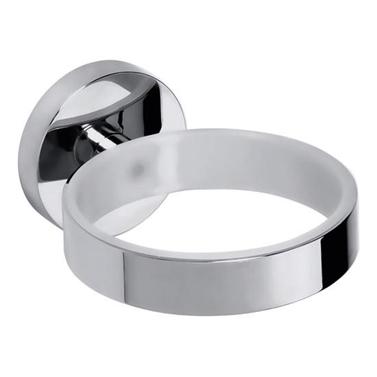 Praktisk hållare för hårtork OMEGA 8 x 5,5 cm, silver