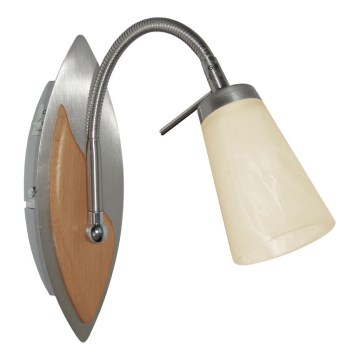 Prezent 12052 - Vägglampa RAFAEL 1xG9/40W/230V gummiträd
