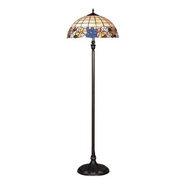 Prezent 145 - Golvlampa TIFFANY 2xE27/60W/230V
