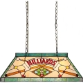 Prezent 1715 - Taklampa med kedja TIFFANY BILLIARD 3xE27/60W/230V