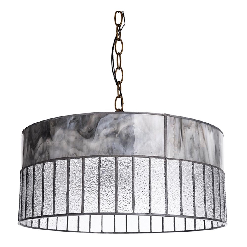 Prezent 210 - Ljuskrona på kedja TIFFANY 2xE27/60W/230V