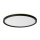 Prezent 27310 - LED taklampa för badrum CORDIA LED/12W/230V 3000/6000K IP54 svart