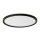 Prezent 27314 - LED taklampa för badrum CORDIA LED/24W/230V 3000/6000K IP54 svart