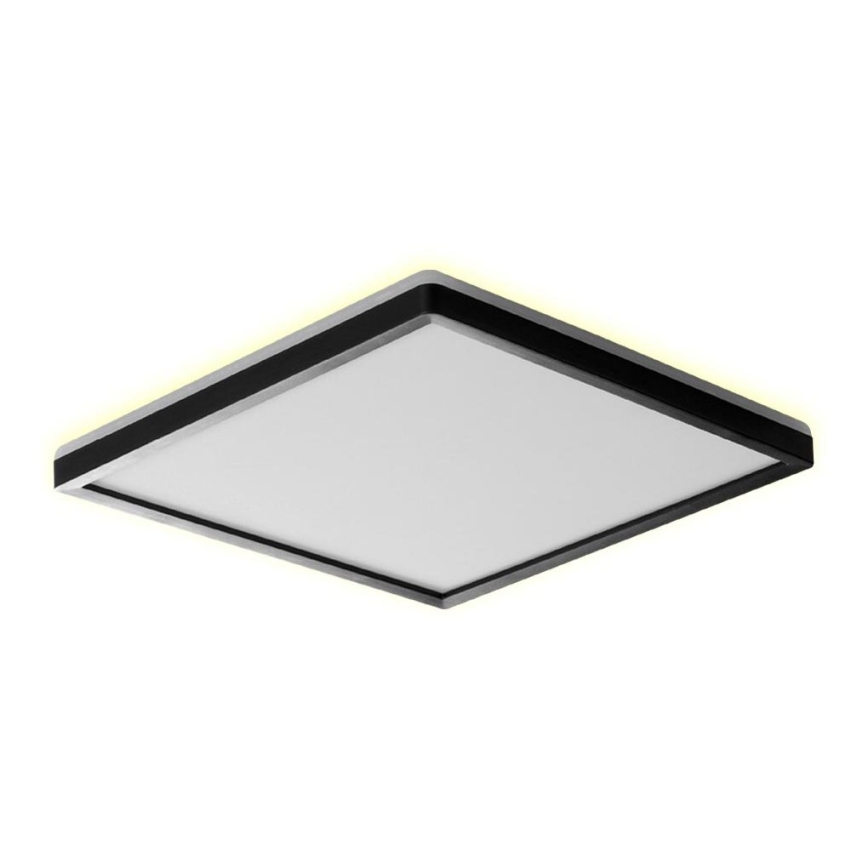 Prezent 27315 - LED taklampa för badrum CORDIA SQ LED/24W/230V 3000/6000K IP54 svart