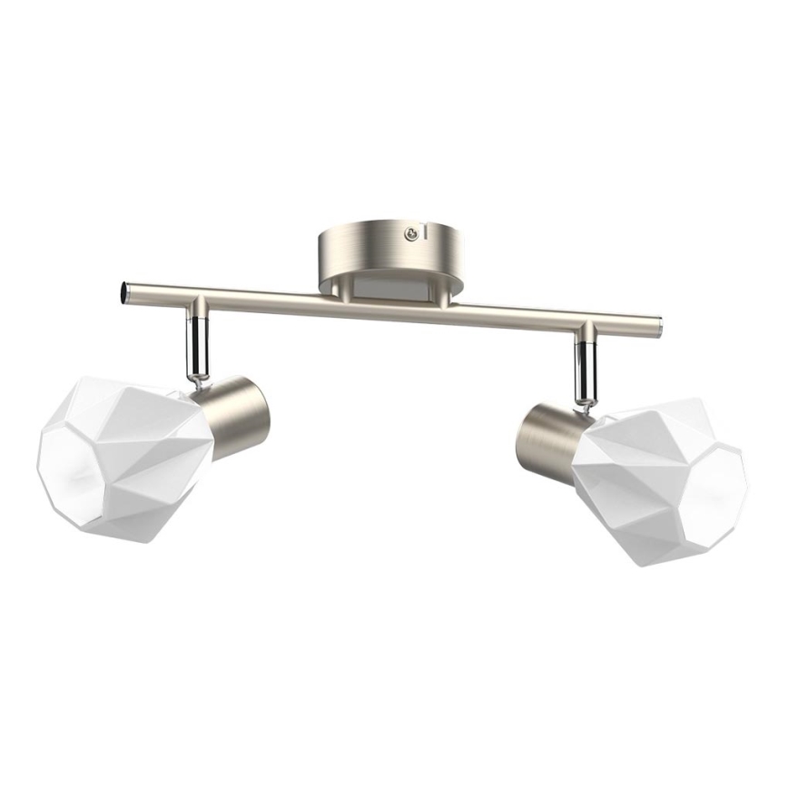 Prezent 27510 - Spotlight METIS 2xE14/40W/230V matt krom