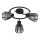 Prezent 27518 - Spotlight PONTEO 3xE27/40W/230V svart