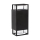 Prezent 28211A - Vägglampa för utomhusbruk EVENTO 2xGU10/35W/230V IP54 svart