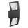 Prezent 31310 - LED vägglampa för utomhusbruk OZZ 2xLED/4W/230V IP44 svart
