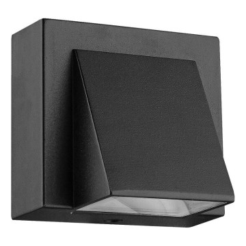 Prezent 31314 - LED vägglampa för utomhusbruk NAUTIC LED/3W/230V IP44 svart