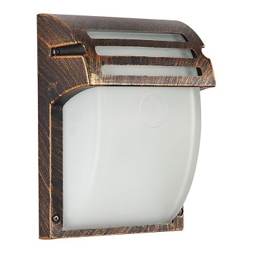 Prezent 39022 - Utomhus Väggbelysning AMALFI 1xE27/40W/230V IP44