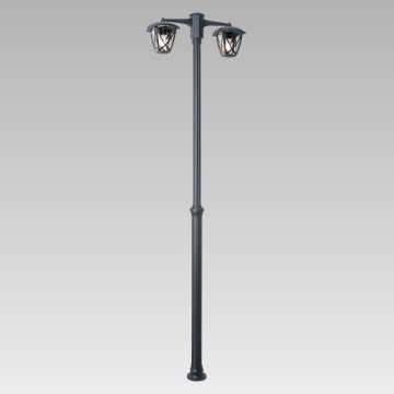 Prezent 39031 - Utomhuslampa SPLIT 2xE27/60W/230V IP44