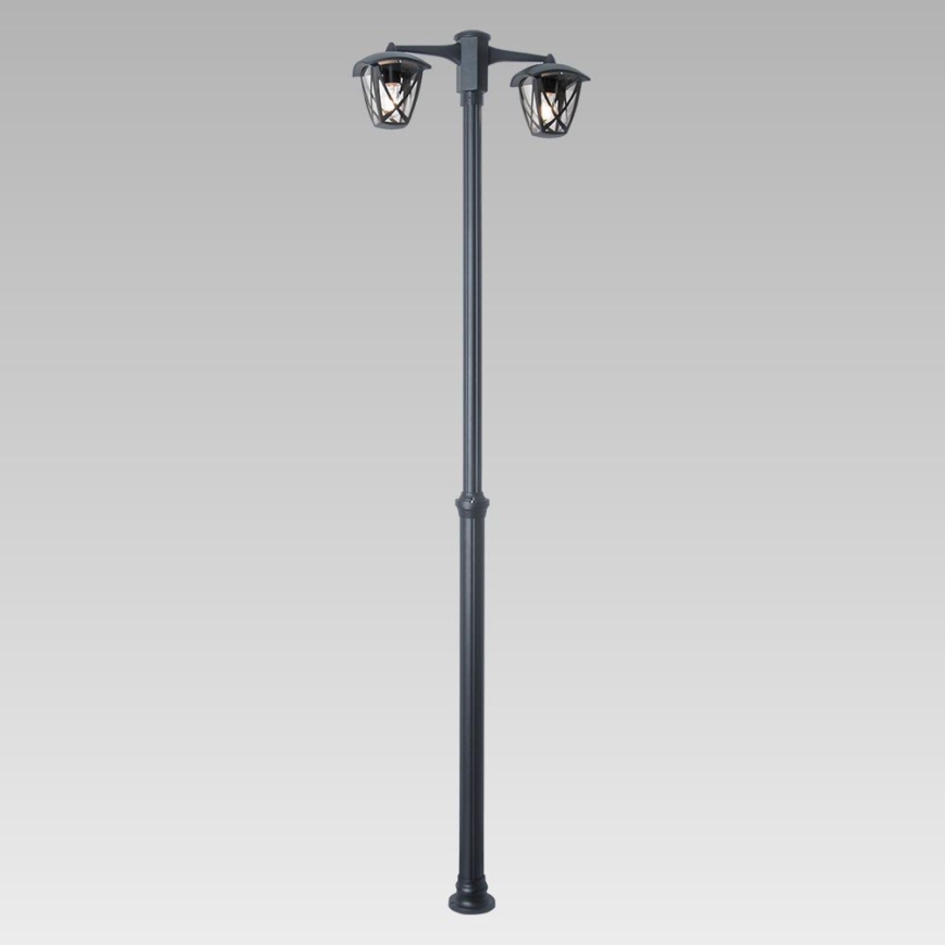 Prezent 39031 - Utomhuslampa SPLIT 2xE27/60W/230V IP44
