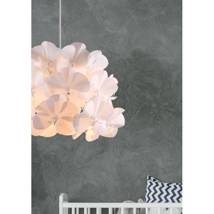 Prezent 48502 - Ljuskrona med snöre BUTTERFLY 1xE27/60W/230V