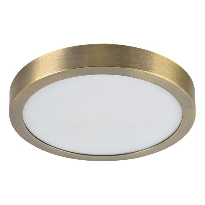 Prezent 49058 - LED taklampa LENYS LED/9W/230V 4000K diameter 12 cm mässing