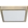 Prezent 49063 - LED taklampa LENYS LED/15W/230V 4000K 17,5x17,5 cm mässing