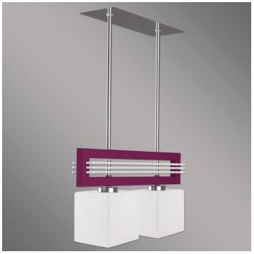 Prezent 51262 - Hängande lampa SANGA 2xE14/60W/230V