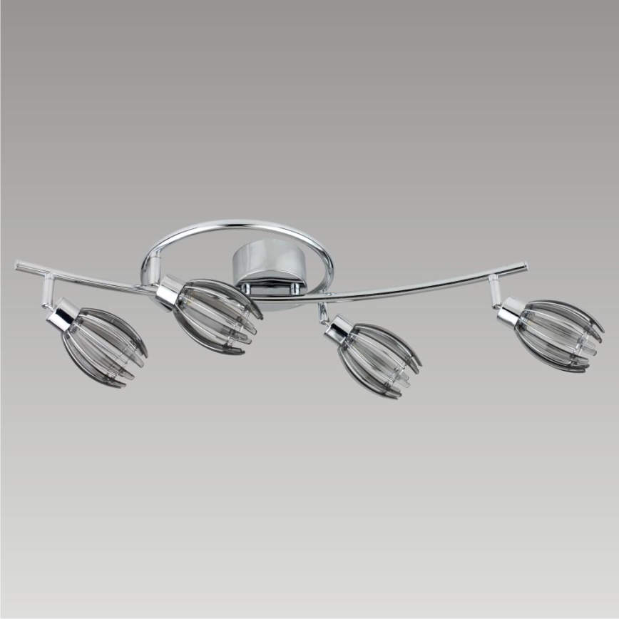 Prezent 61210 - Spotlight EZZO 4xG9/33W/230V rökt