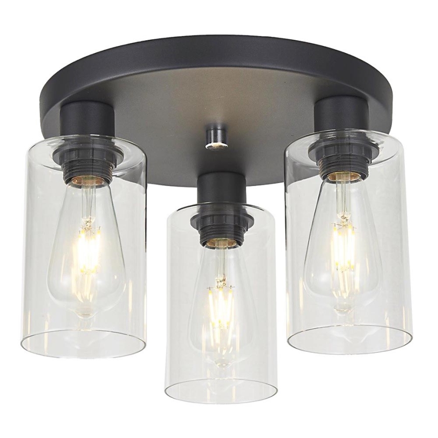 Prezent 64423 - Takbelysning ORADEA 3xE27/40W/230V