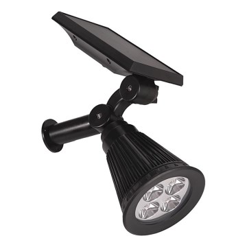 Prezent 65286 - LED Solcellsbelysning 2i1 LION LED/2W/3,7V IP44 2220 mAh