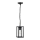 Prezent 65303 - Utomhus Ljuskrona LOARA 1xE27/60W/230V IP54 svart