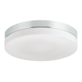Prezent 67109 - Taklampa för badrum PILLS 1xE27/60W/230V IP44 blank krom