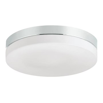 Prezent 67109 - Taklampa för badrum PILLS 1xE27/60W/230V IP44 blank krom