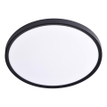 Prezent 70328 - LED Dimbar taklampa TRIMO LED/40W/230V 3000-6000K diameter 50 cm svart