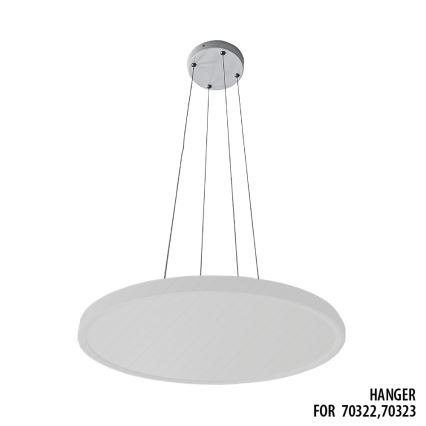 Prezent 70333 - Strömkabel med 4 strängar TRIMO 15x100 cm vit