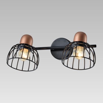 Prezent 75463 - Väggbelysning BASKET 2xE27/60W/230V