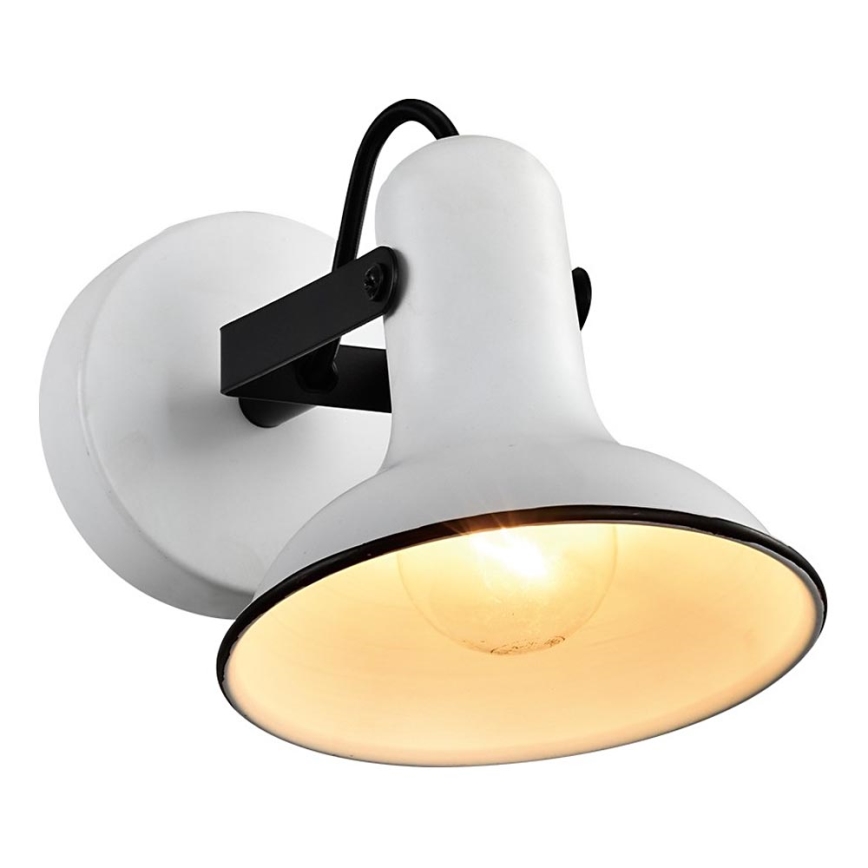 Prezent 75473 - Väggspotlight ANDORA 1xE14/40W/230V vit