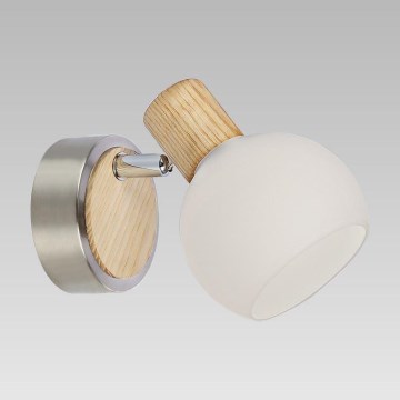 Prezent 75565 - Vägglampa TONG 1xE14/25W/230V ask