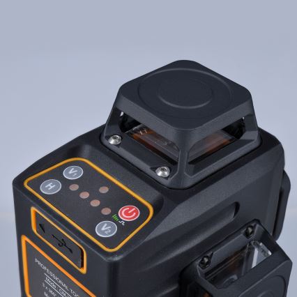 Professionellt laser vattenpass 4000 mAh 3,7V IP54 + fjärrkontrol