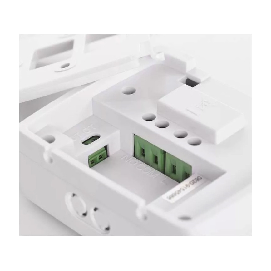 Programmerbar termostat 230V+2xAA