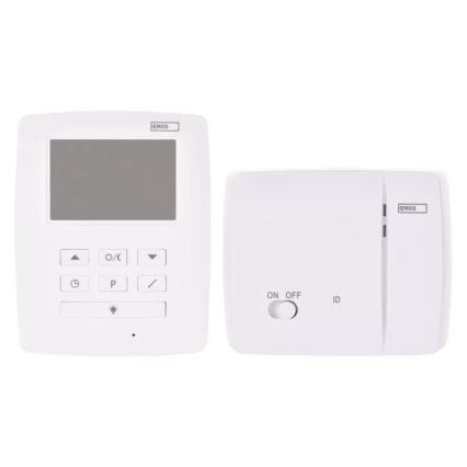 Programmerbar termostat 230V+2xAA