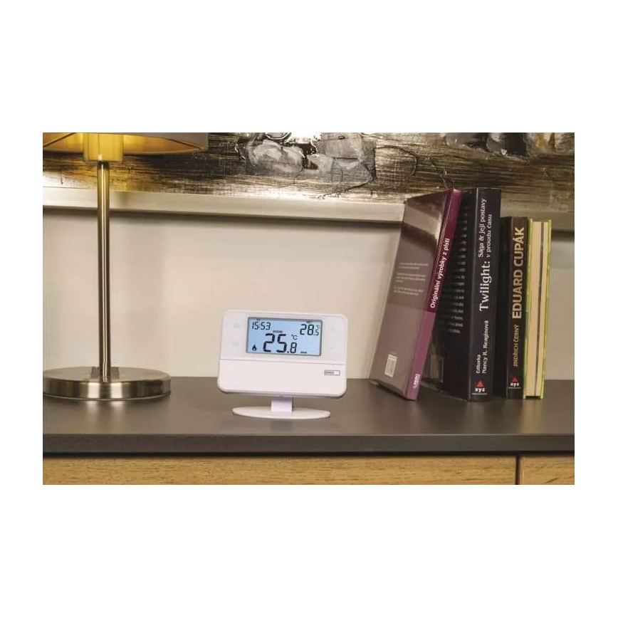 Programmerbar termostat 230V + 2xAA