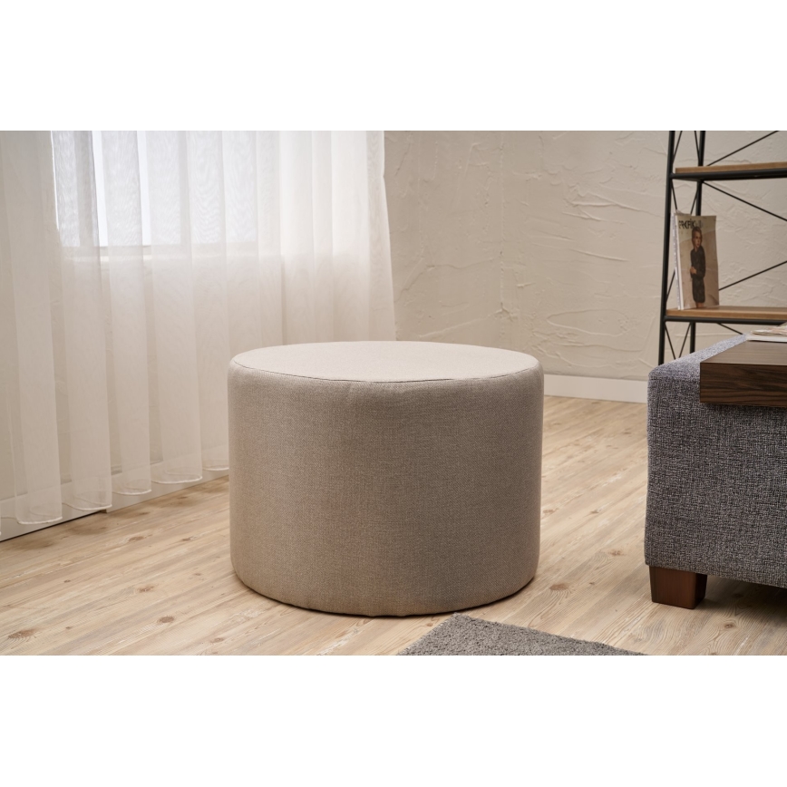 Puff RABO Ø 58 cm, beige
