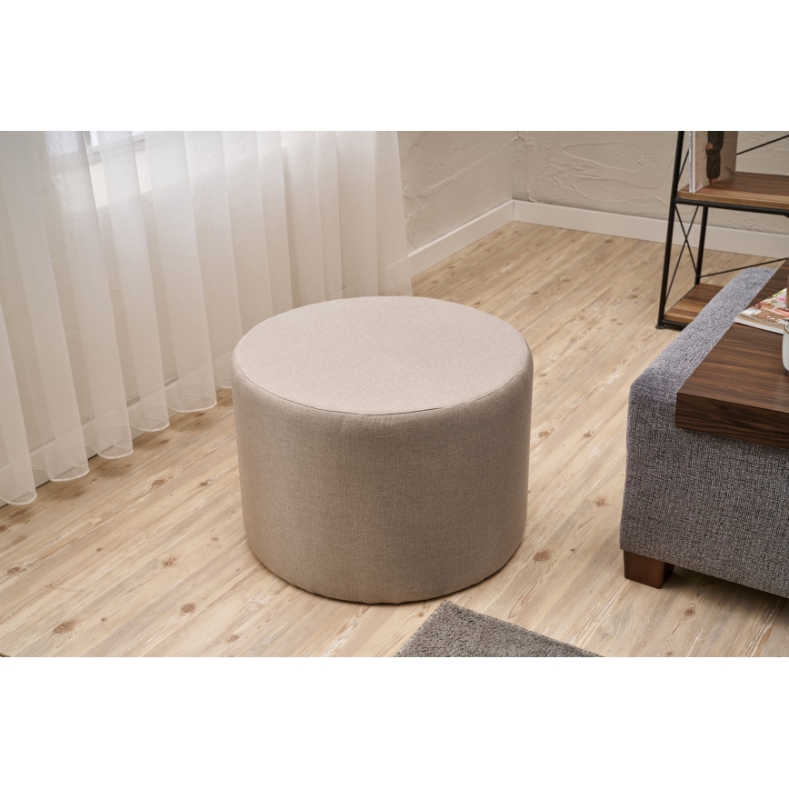 Puff RABO Ø 58 cm, beige