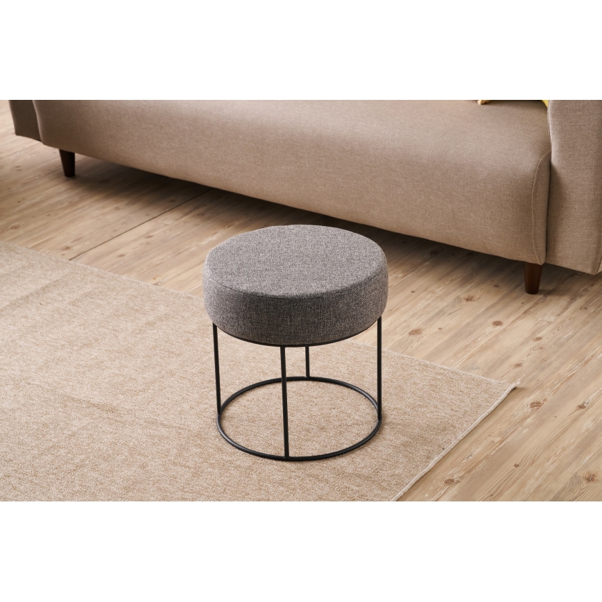 Puff RELO Ø 40 cm antracit