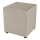Puff SIX 40x40 cm beige