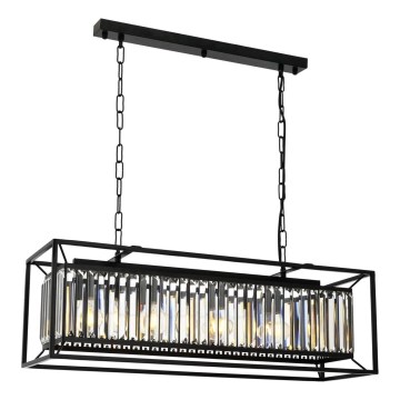 PUNE hängande lampa 4xE27/40W/230V svart