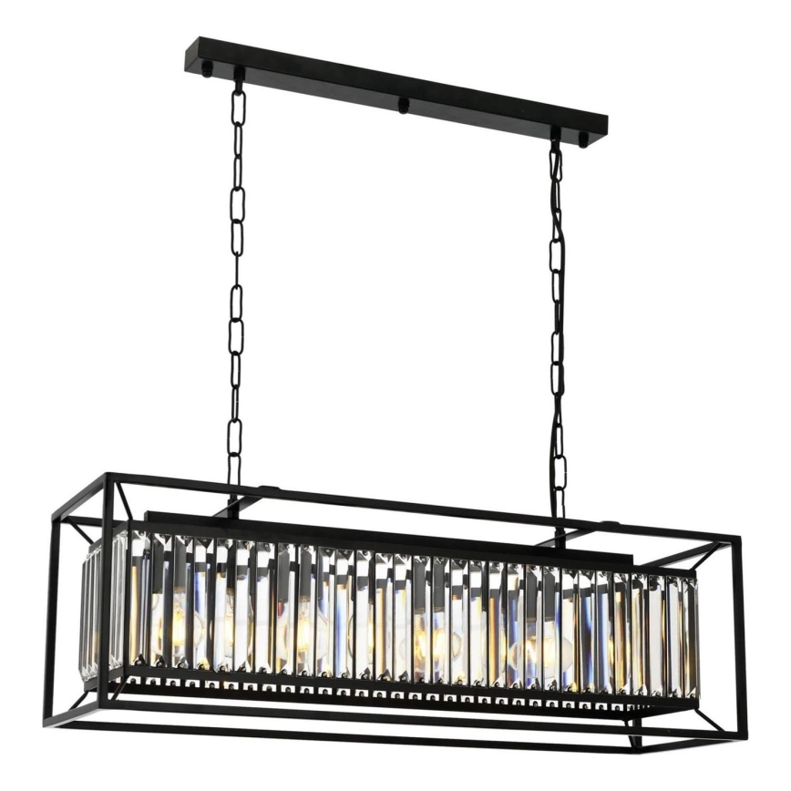 PUNE hängande lampa 4xE27/40W/230V svart